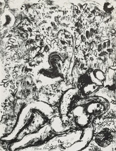 Marc Chagall - Couple a l&#039;arbre
