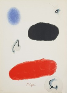Joan Miro - Page out of &quot;His Graphic Work&quot;