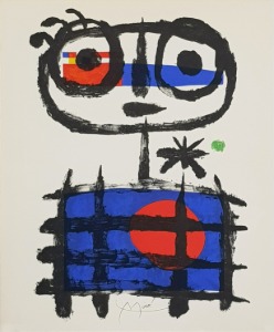 Joan Miro - Page out of &quot;His Graphic Work&quot;