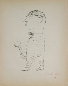 Jean Cocteau - Page out of the book of DESSINS
