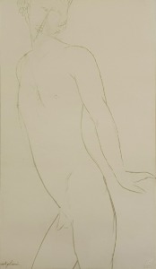 Amedeo Modigliani - Male Nude